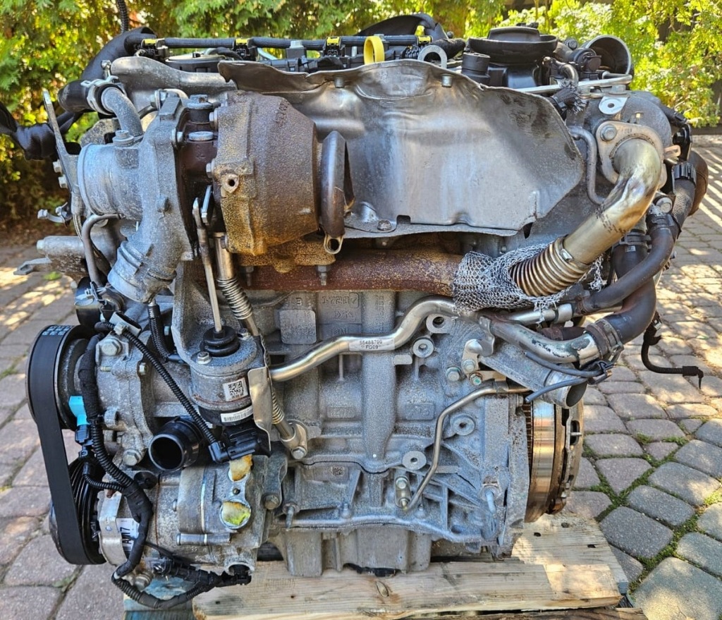MOTOR COMPLETO OPEL B16DTH foto 3