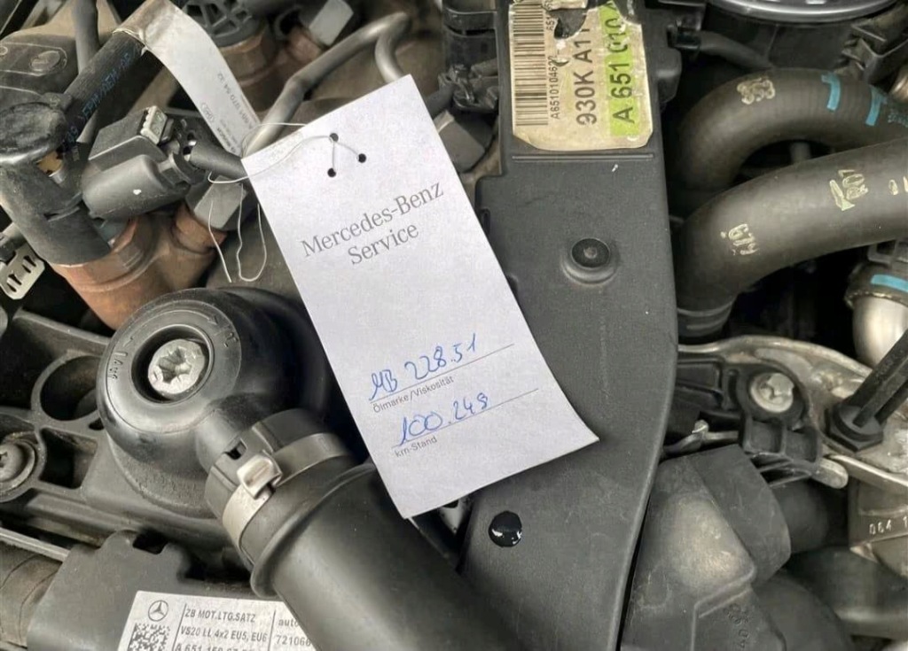 MOTOR COMPLETO MERCEDES VITO 651950 foto 9